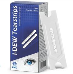 SCHIRMER test, I-DEW TEARSTRIPS, 100kos sterilno posamično pakiranje