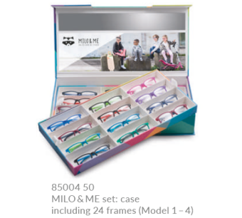 MILO & ME set: kovček s 24 okvirji