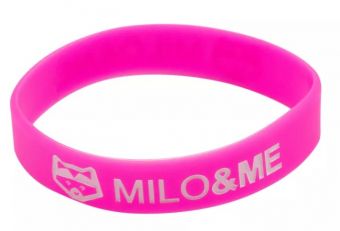 Milo & Me športna zapestnica  - roza