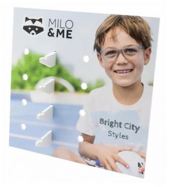 Milo & Me stojalo za 4 okvirje Bright City Styles