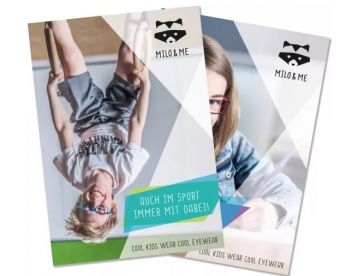 Milo & Me dvostranski poster - nemško besedilo